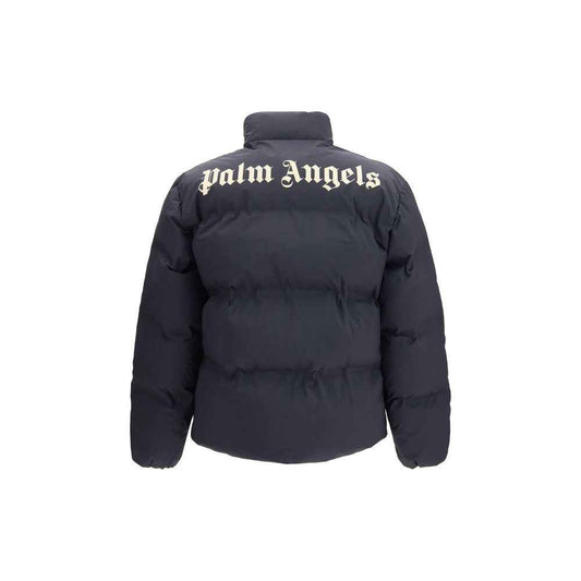 Black Polyamide Full-Length Jacket