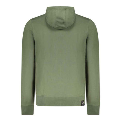 Blue Cotton Mens Hoodie
