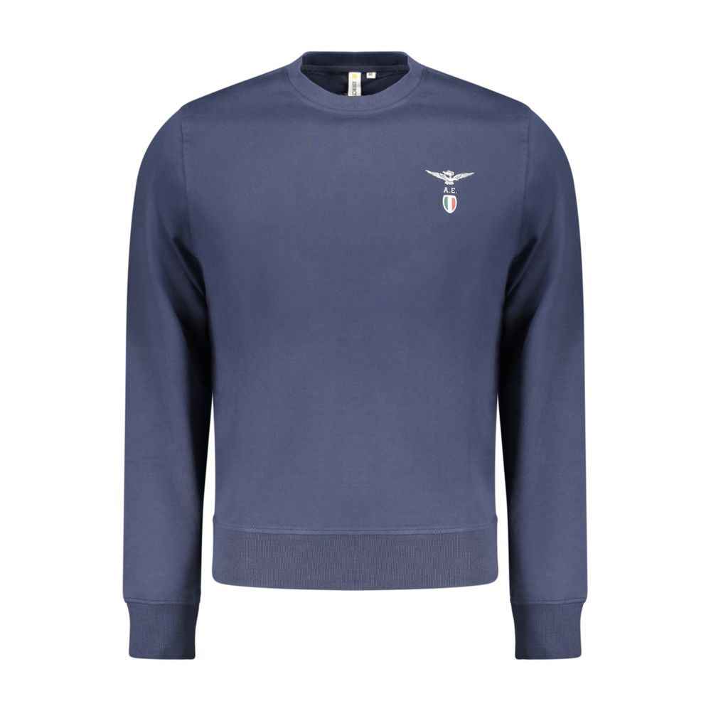 Blue Cotton Sweatshirt