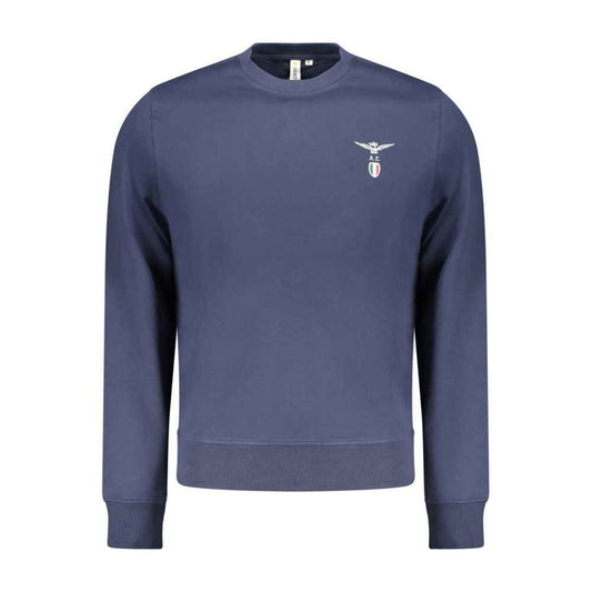 Blue Cotton Sweatshirt