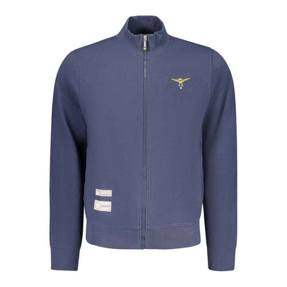 Blue Cotton Men's Sweatshirt