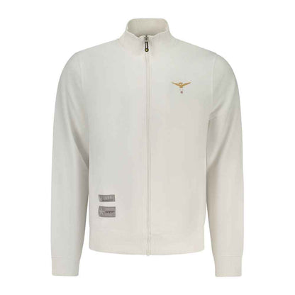Blue Cotton Men Sweatshirt