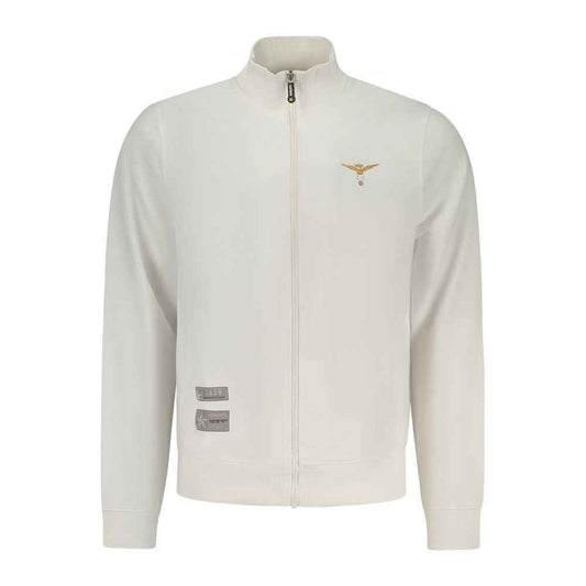 Blue Cotton Men Sweatshirt