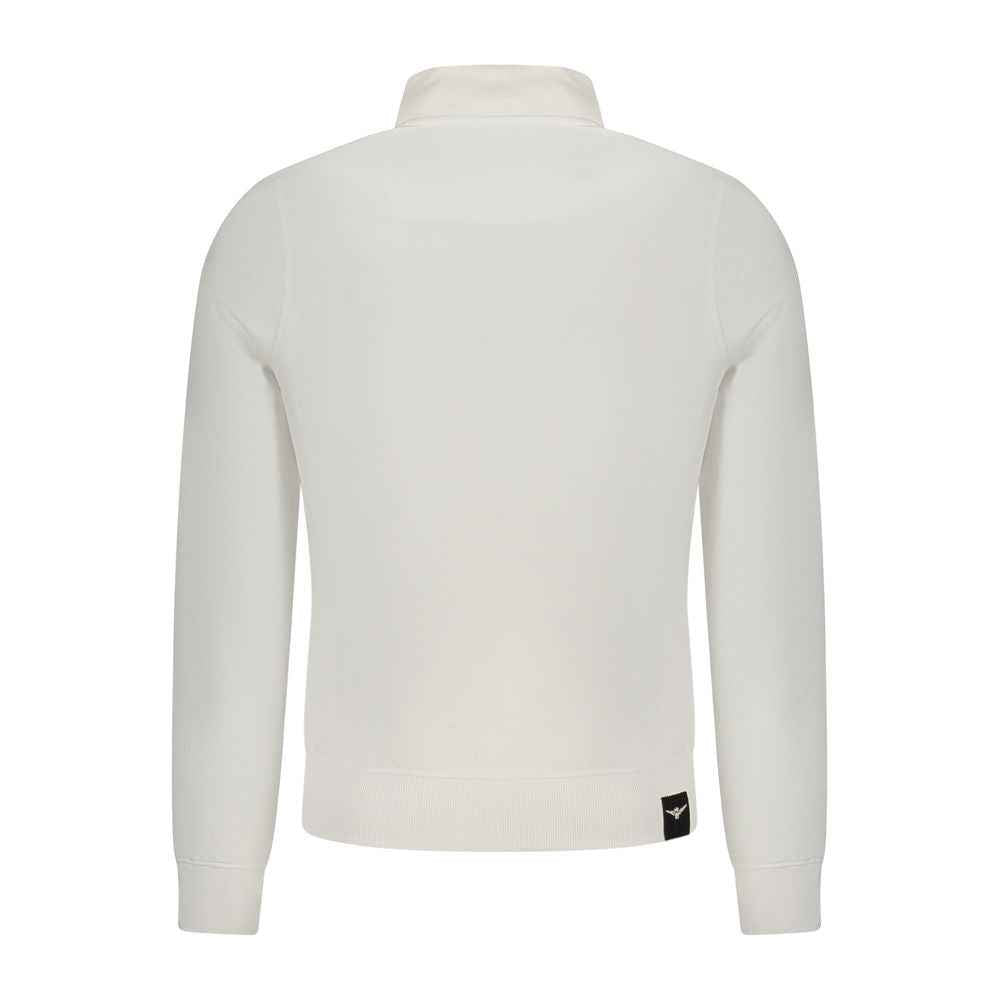Blue Cotton Men Sweatshirt