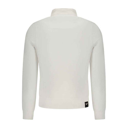 Blue Cotton Men Sweatshirt