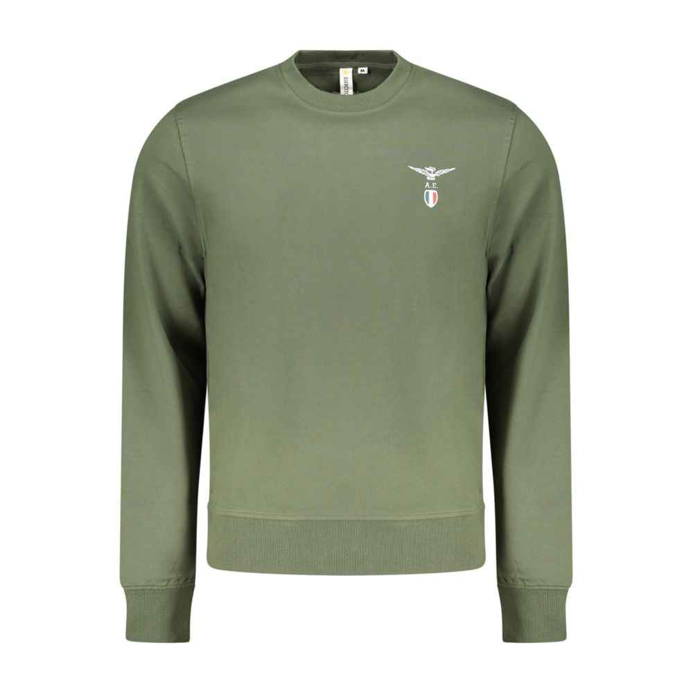 Black Cotton Men's Sweatshirt