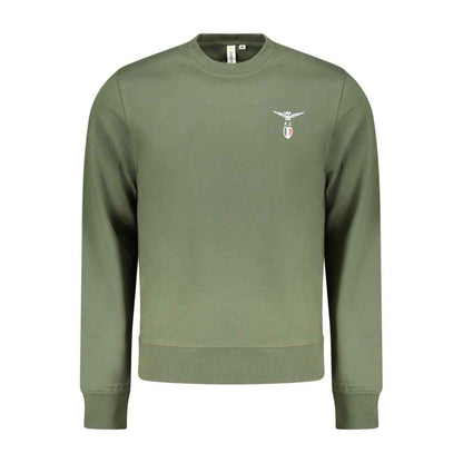 Black Cotton Men's Sweatshirt