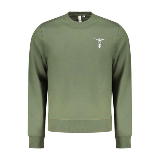 Black Cotton Men's Sweatshirt