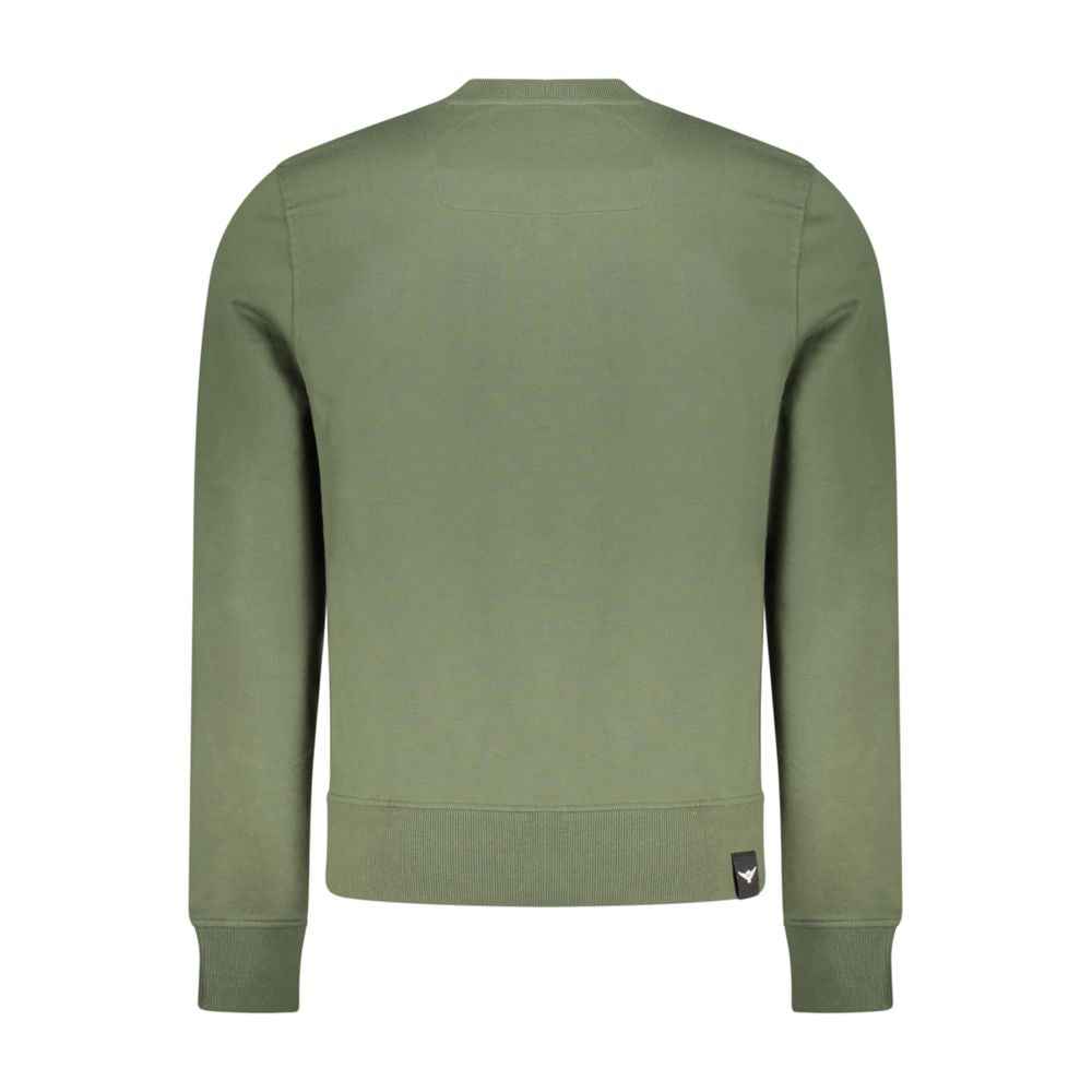 Black Cotton Men's Sweatshirt