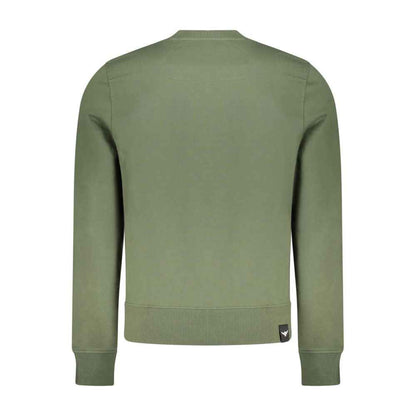 Black Cotton Men's Sweatshirt
