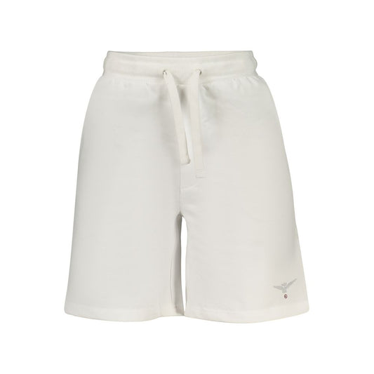 White Cotton Shorts