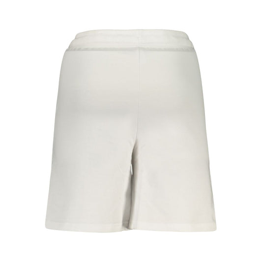 White Cotton Shorts