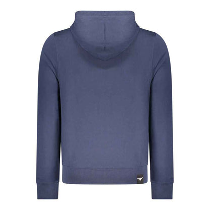 Black Cotton Men Sweatshirt