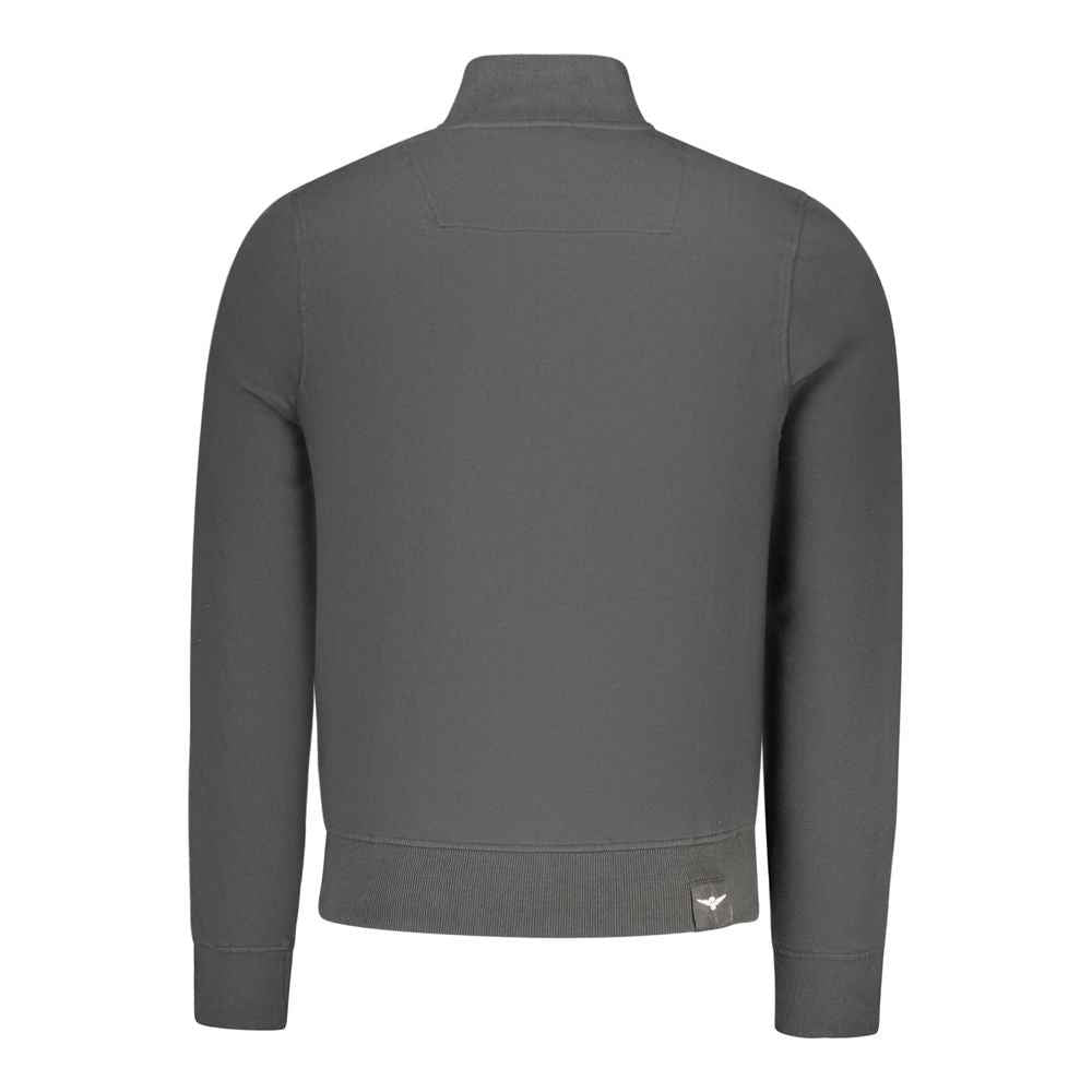 Black Cotton Sweatshirt