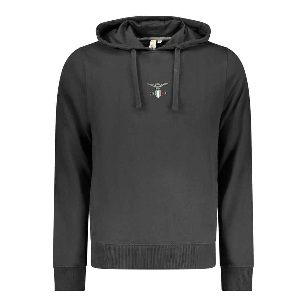Blue Cotton Men's Hoodie