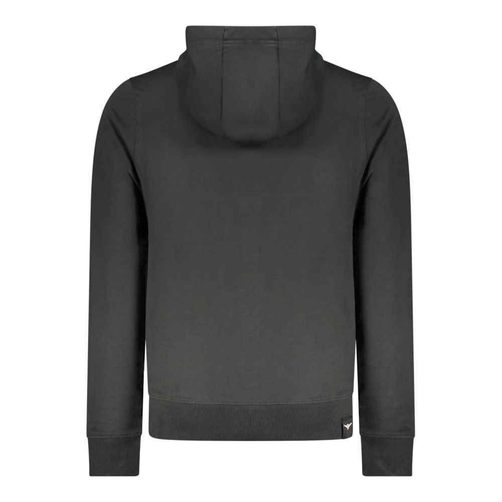 Blue Cotton Men's Hoodie