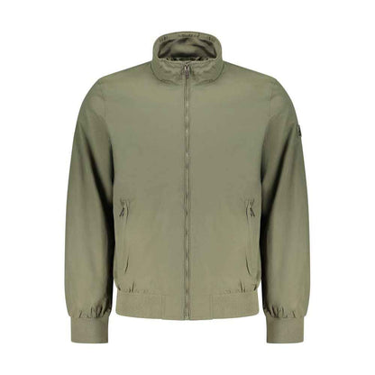 Verde Poliestere Men Jacket