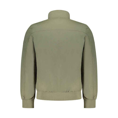 Verde Poliestere Men Jacket