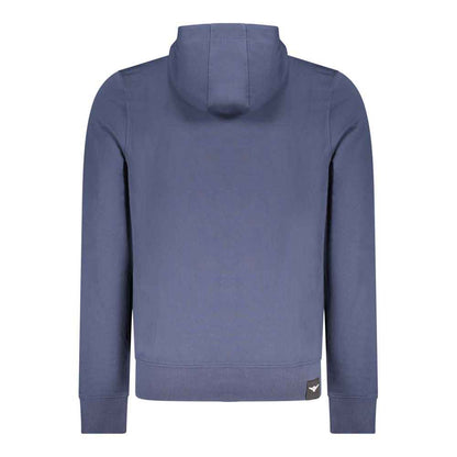 Blue Cotton Men's Sweatshirt