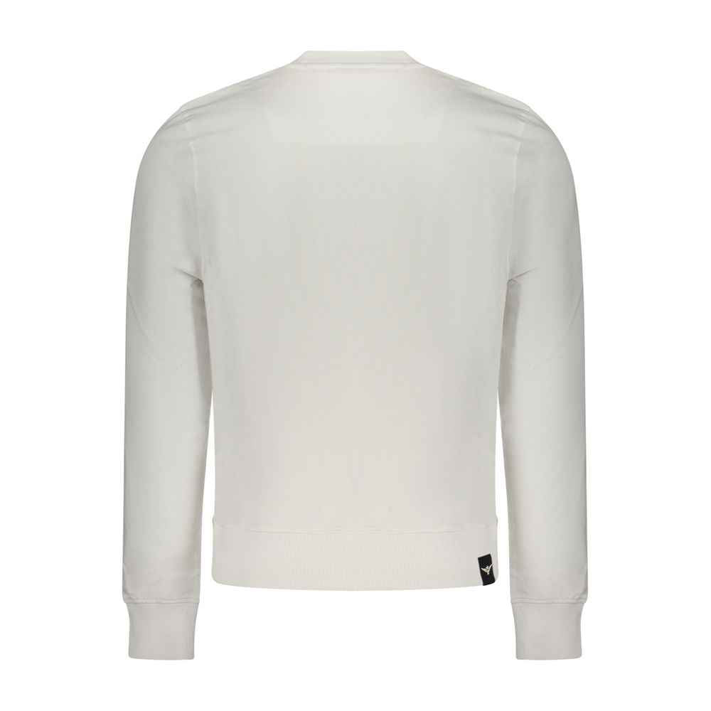 Bianco Cotton Men Sweatshirt