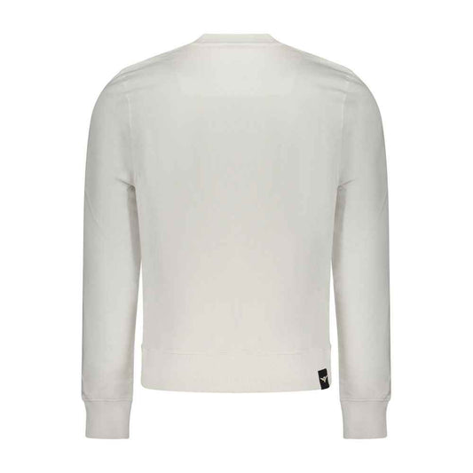 Bianco Cotton Men Sweatshirt