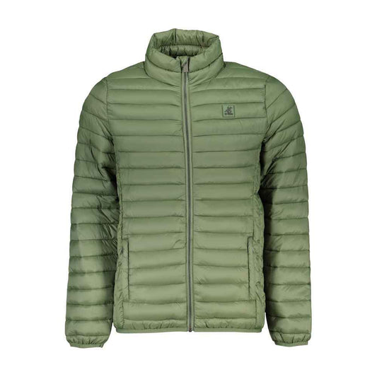 Green Polyester Shell Jacket
