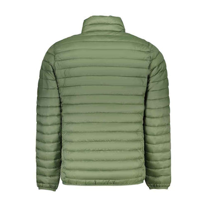 Green Polyester Shell Jacket