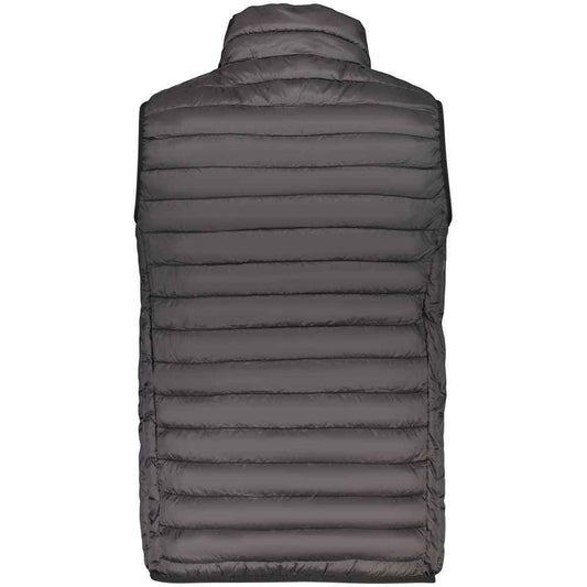 Nero Poliestere Men Gilet