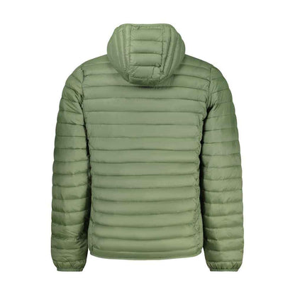 Green Polyester Shell Jacket