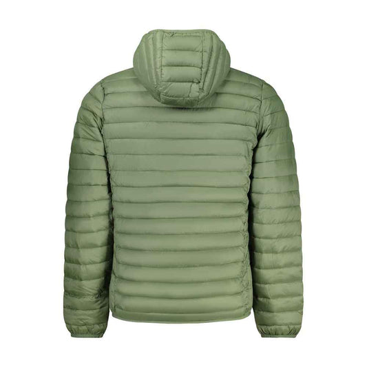 Green Polyester Shell Jacket