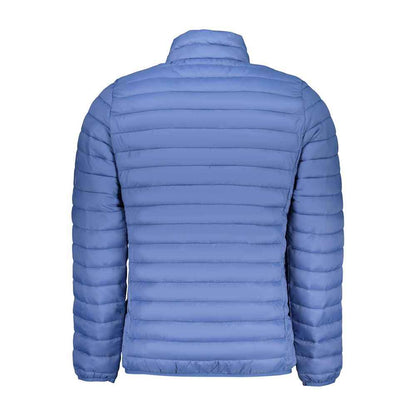 Blue Polyester Shell Jacket