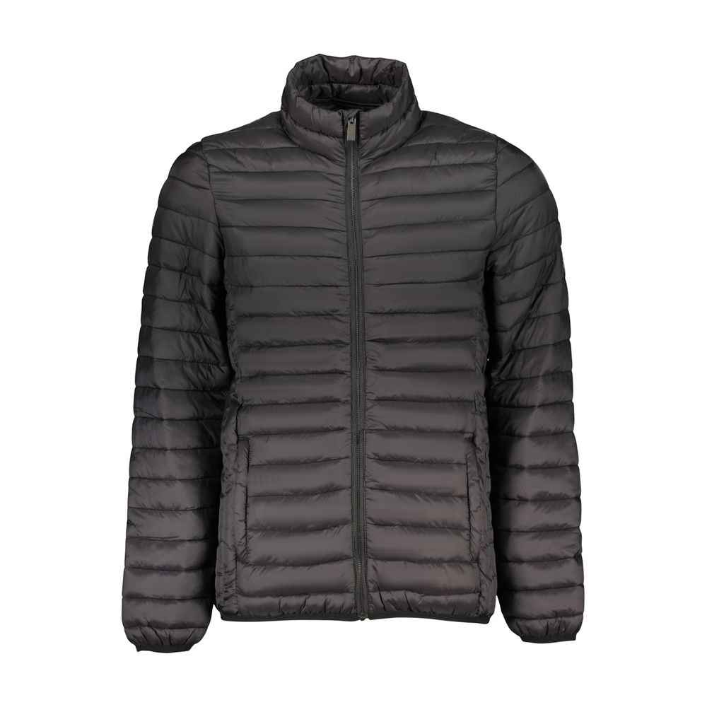 Black Polyamide Men's Jacket