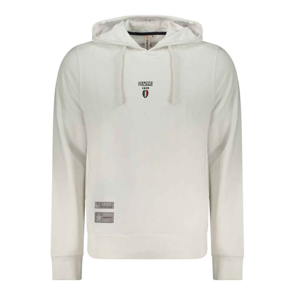 White Cotton Sweatshirt