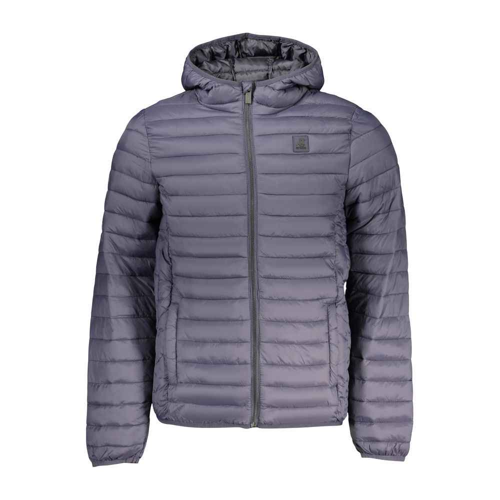 Blu Poliammide Men Jacket