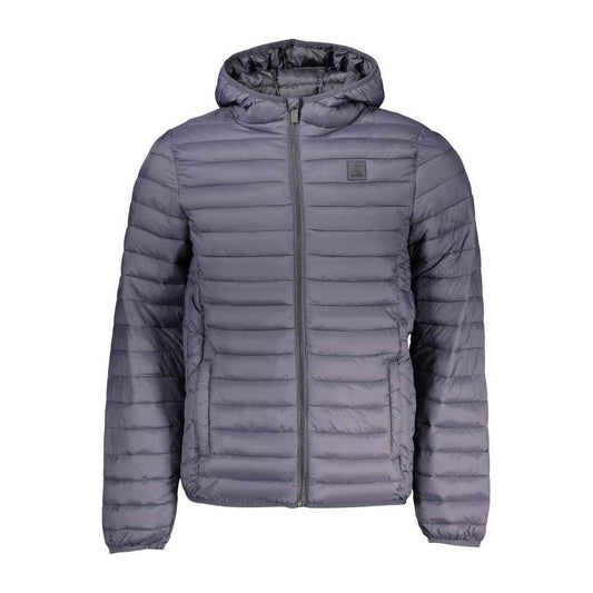 Blu Poliammide Men Jacket