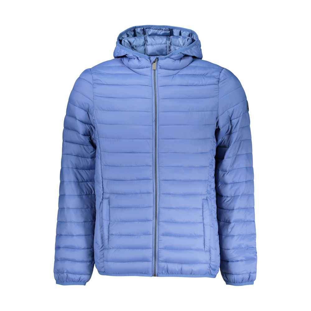 Blu Polyamide Mens Jacket