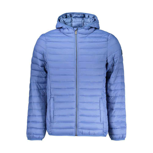Blu Polyamide Mens Jacket