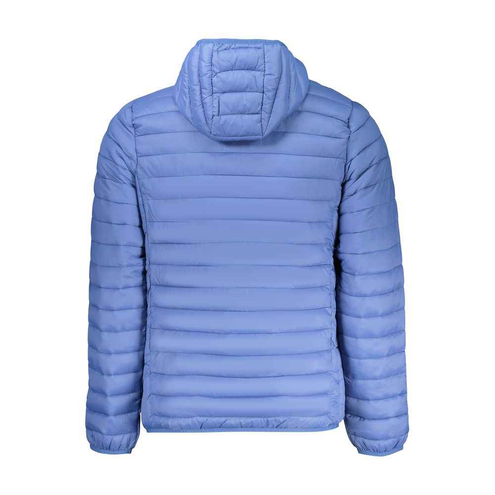 Blu Polyamide Mens Jacket