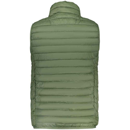 Blue Polyester Men's Vest