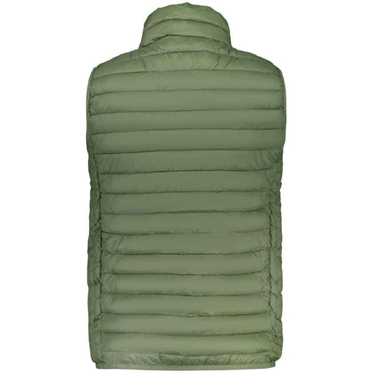 Blue Polyester Men's Vest