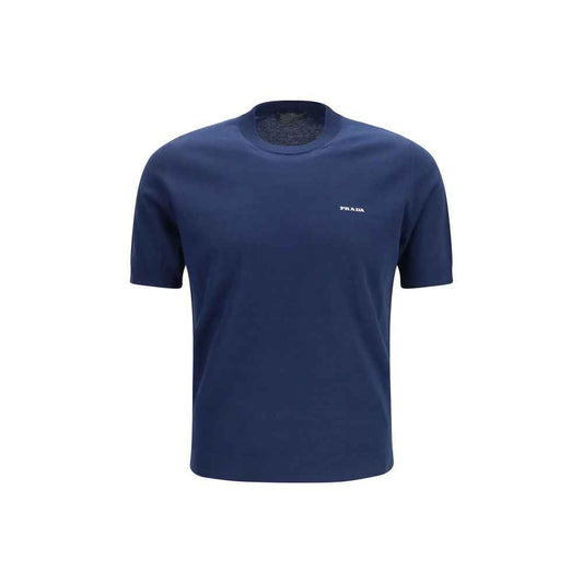 Blue Cotton T-Shirt