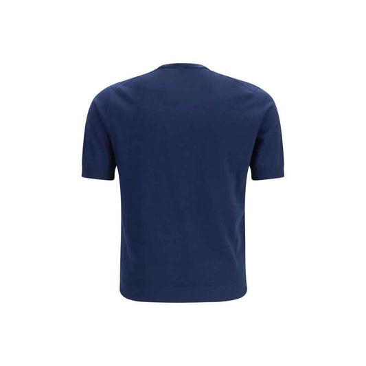 Blue Cotton T-Shirt