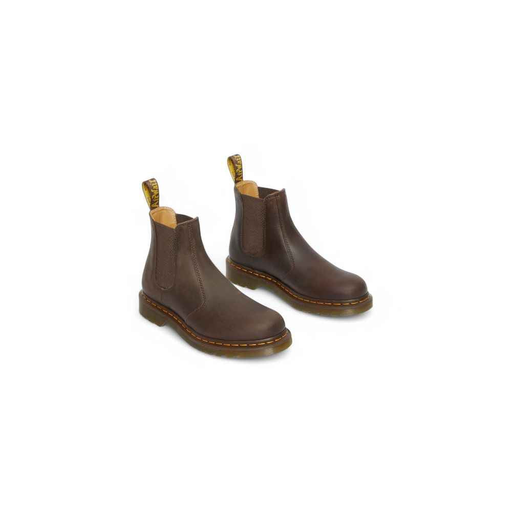 Brown Leather Ankle Boots