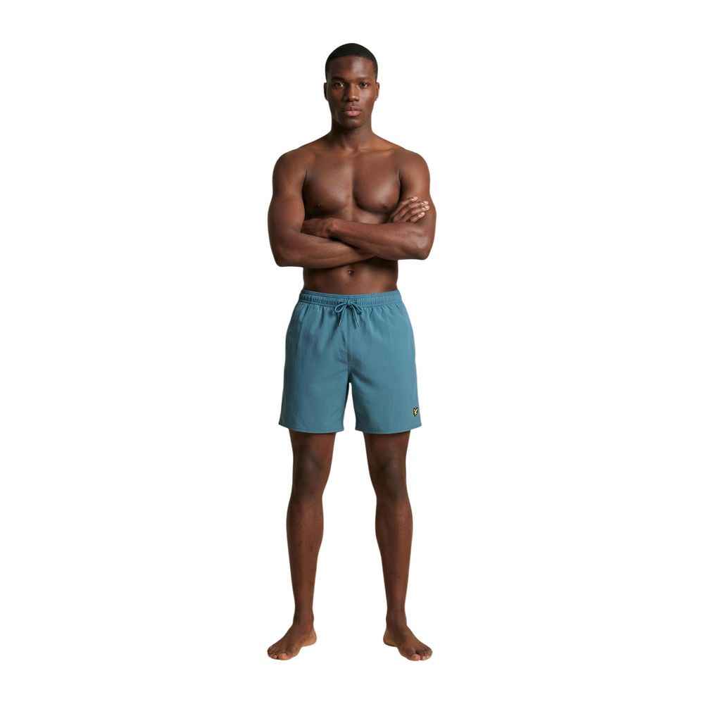 Blue Polyamide Swim Shorts