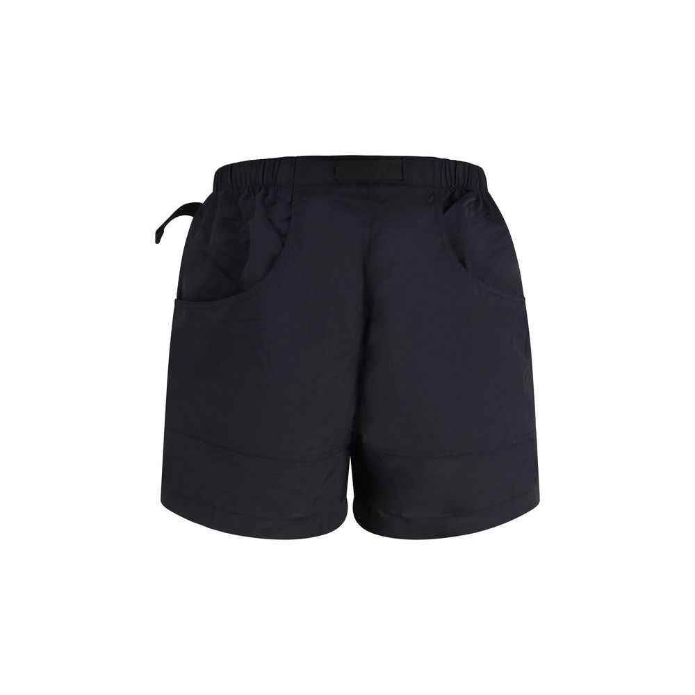 Black Nylon Bermuda Shorts