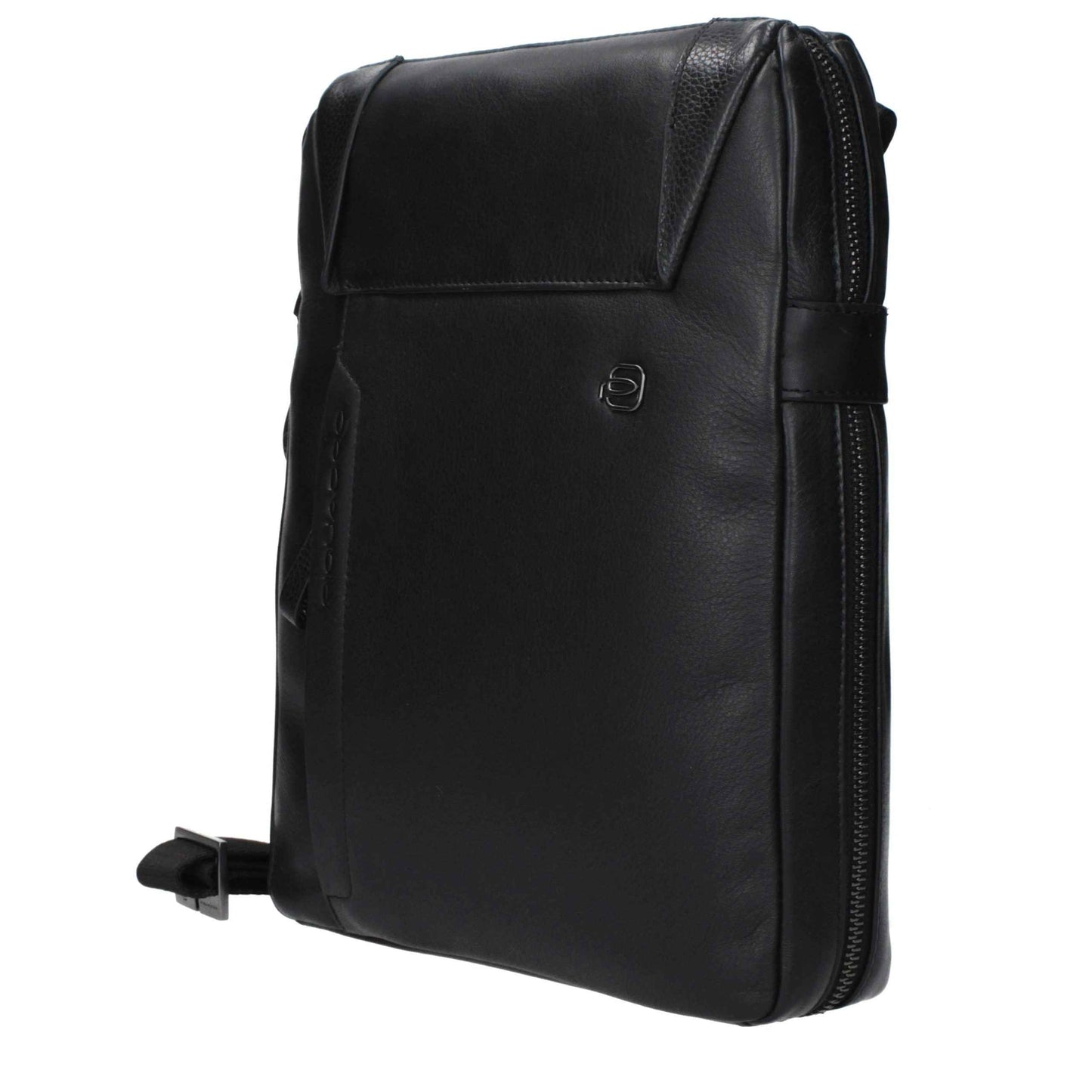 Black Leather Crossbody Bag