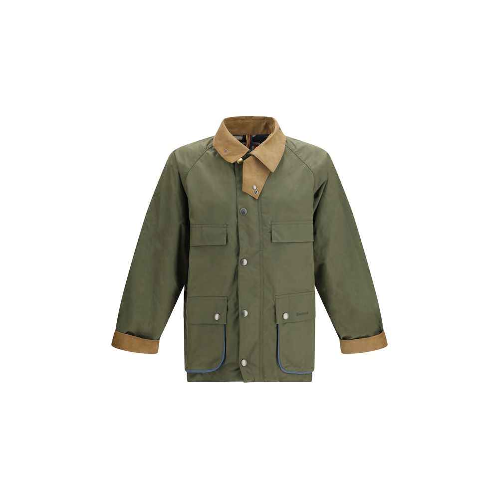 Bicolor Cotton Coat