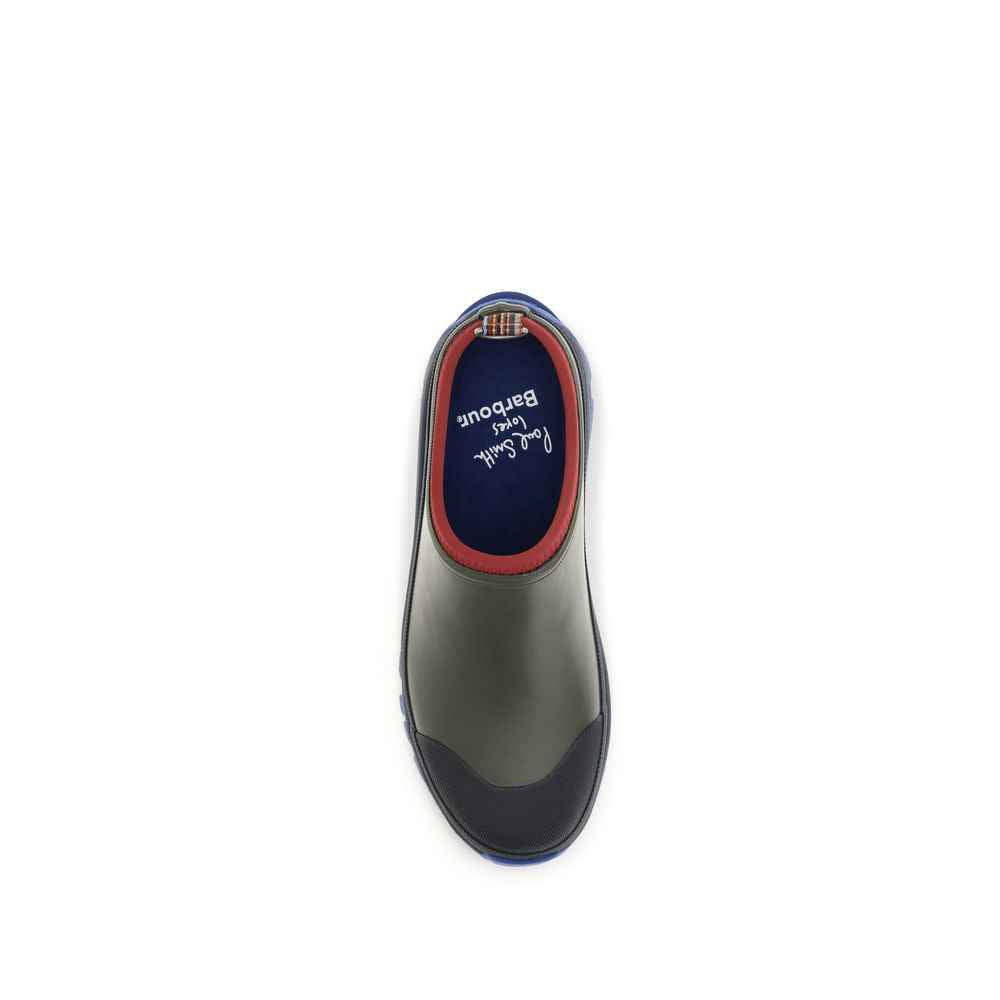 Multicolor Rubber Clogs