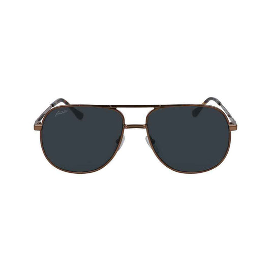 Brown Metal Sunglasses