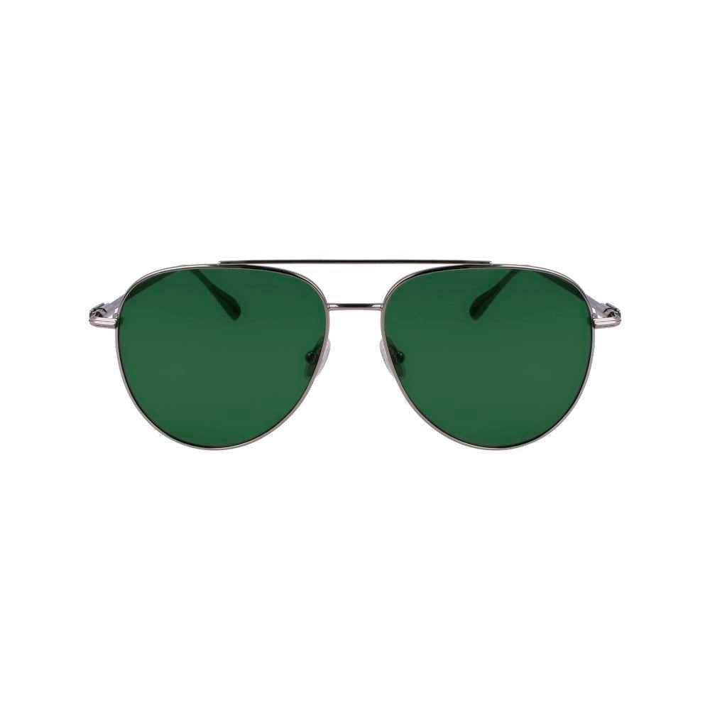 Gray Metal Sunglasses